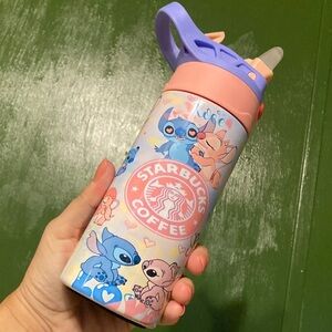 Starbucks Pastel Character Water Bottle
